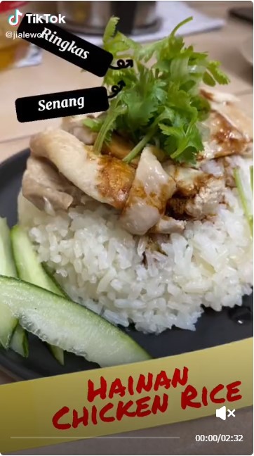 jialewoh hainan chicken rice