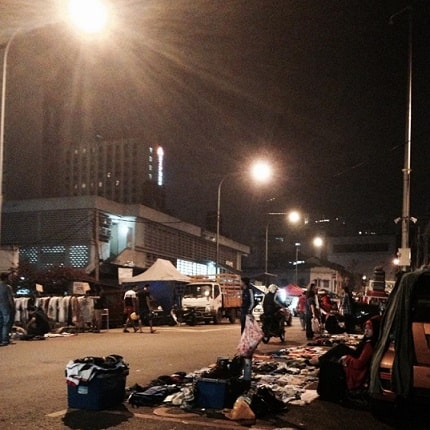 vintage night market pasar raja bot