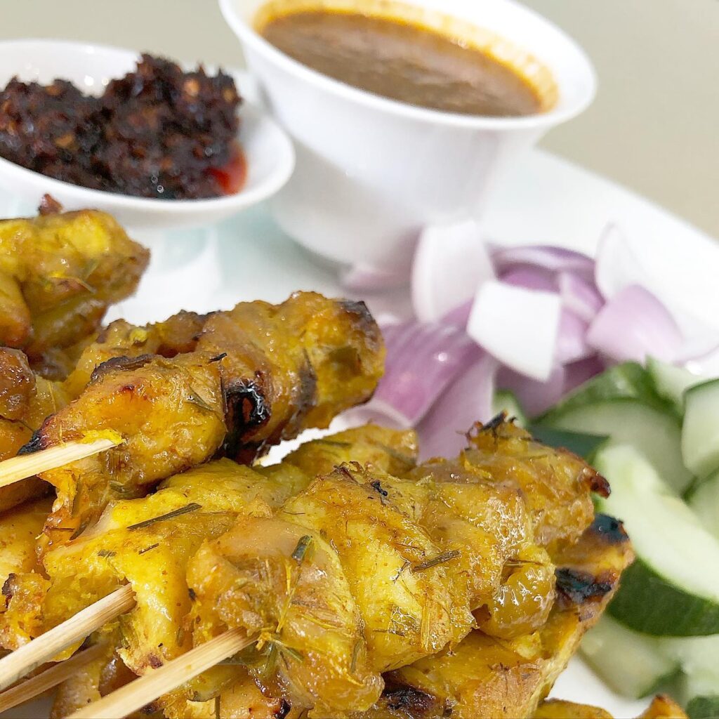 satay best street food in malaysia