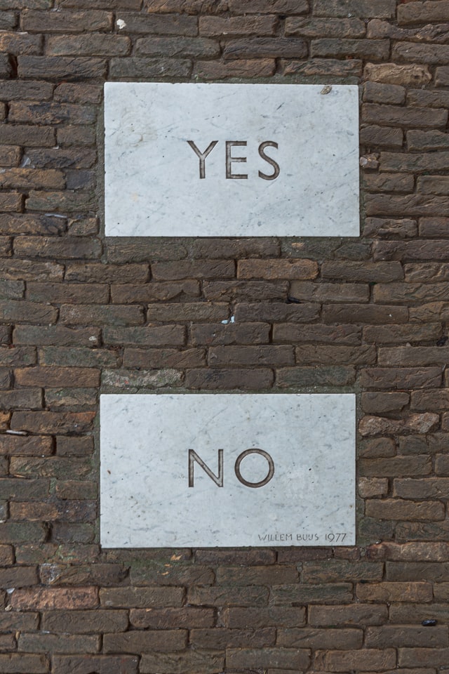 yes or no can or should