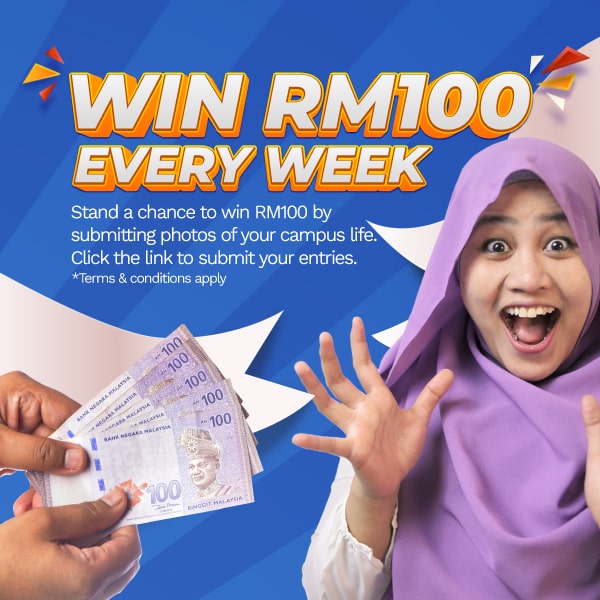 Yes2Malaysia Student Win RM100 Every Week