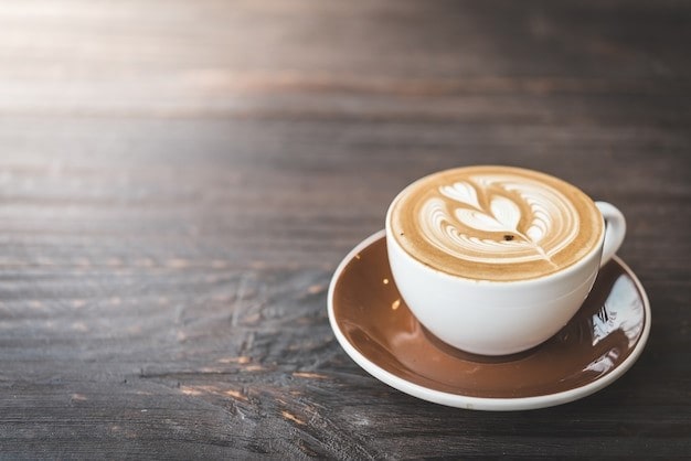 Flat white coffee to boost your productivity